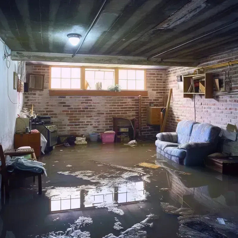 Flooded Basement Cleanup in Crest, CA